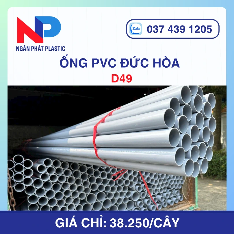 Ống Nhựa uPVC D49